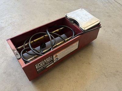 Chicago Electric Dual Drum Rotary Rock Tumbler Power Tools - Item 67632, 3400 RPM