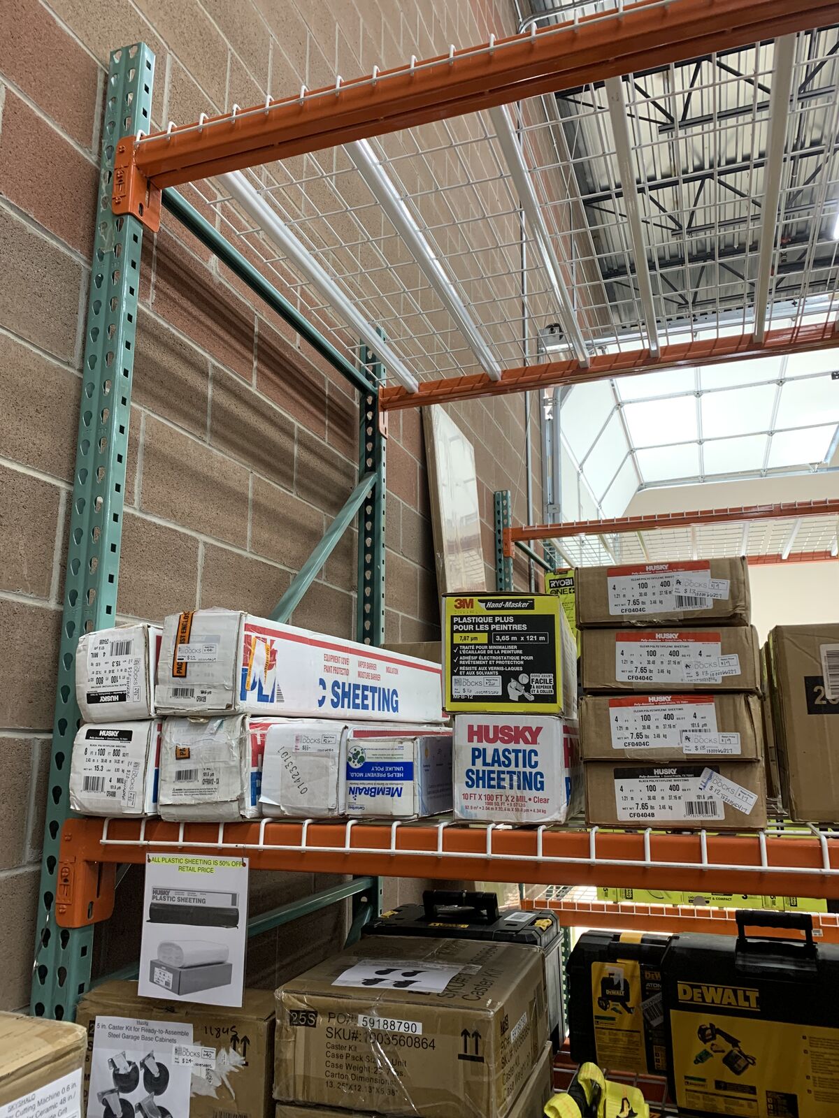 Variety of plastic sheeting