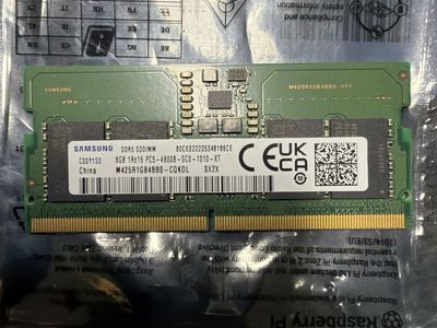 8gb samsung ddr5 ram sodimm 4800mhz