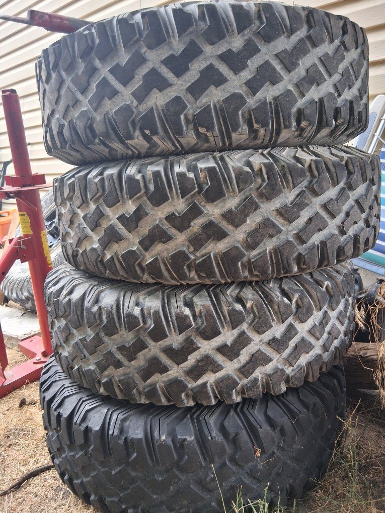 FREE Used ATV/UTV Tires - Set of 4, Aggressive Tread, Off-Road Ready