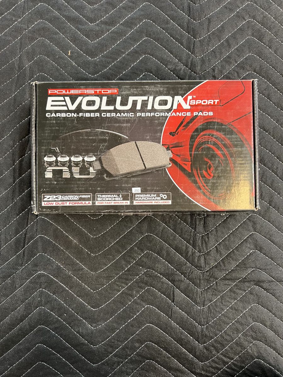 Power Stop Evolution Sport Carbon Fiber + Ceramic Brake Pads