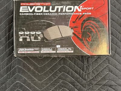 Power Stop Evolution Sport Carbon Fiber + Ceramic Brake Pads