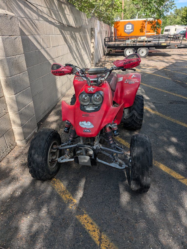 Honda TRX 400EX Sport Trax ATV - Red with HMF Exhaust & Predator Suspension