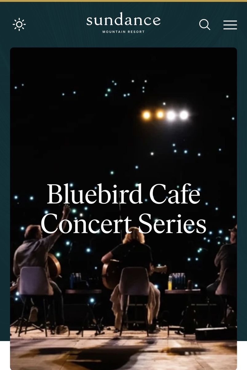 Bluebird Sundance concert tickets