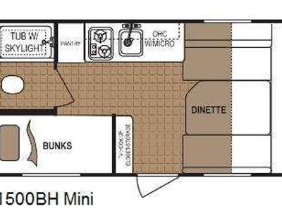 2014 Aspen Trail 1500BH Mini