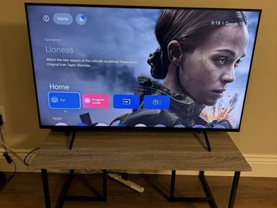Sony Smart TV with Google TV and 4K 120Hz HDMI