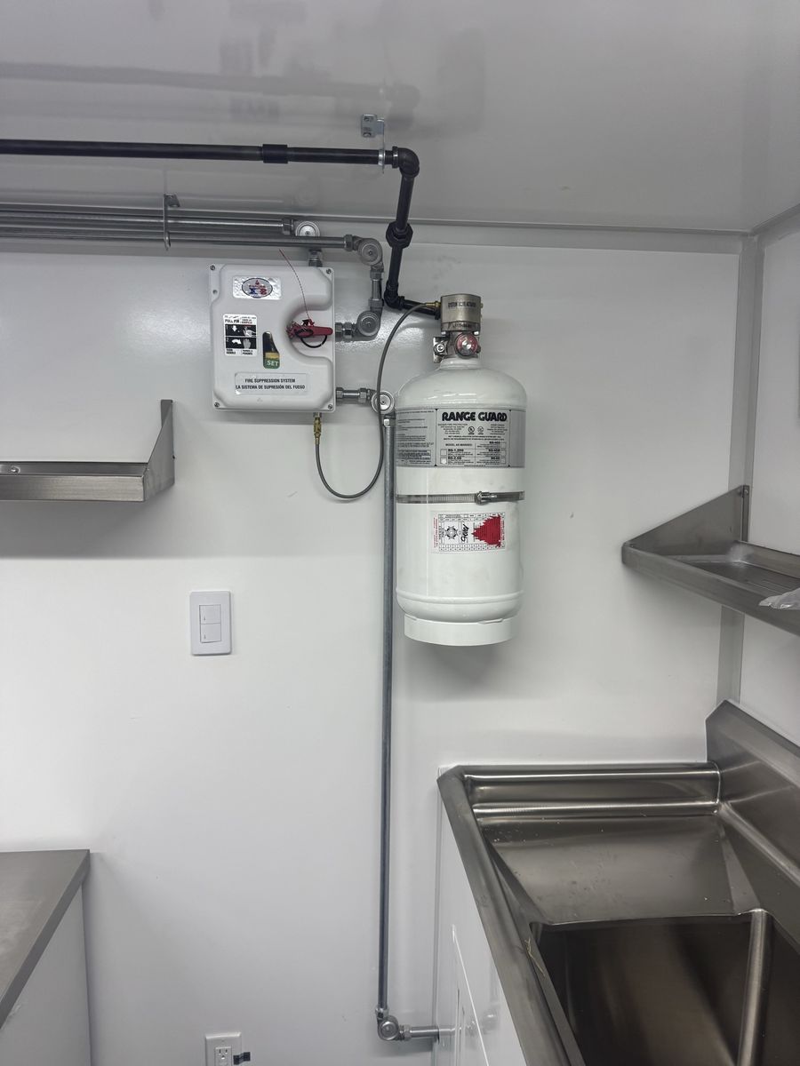 Food truck Hood Suppression Fire System