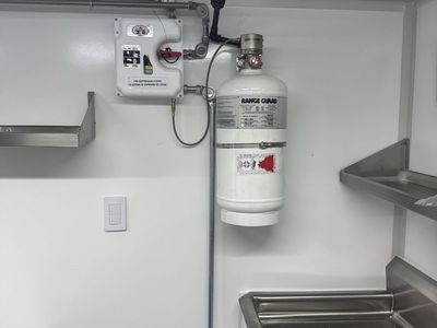Food truck Hood Suppression Fire System