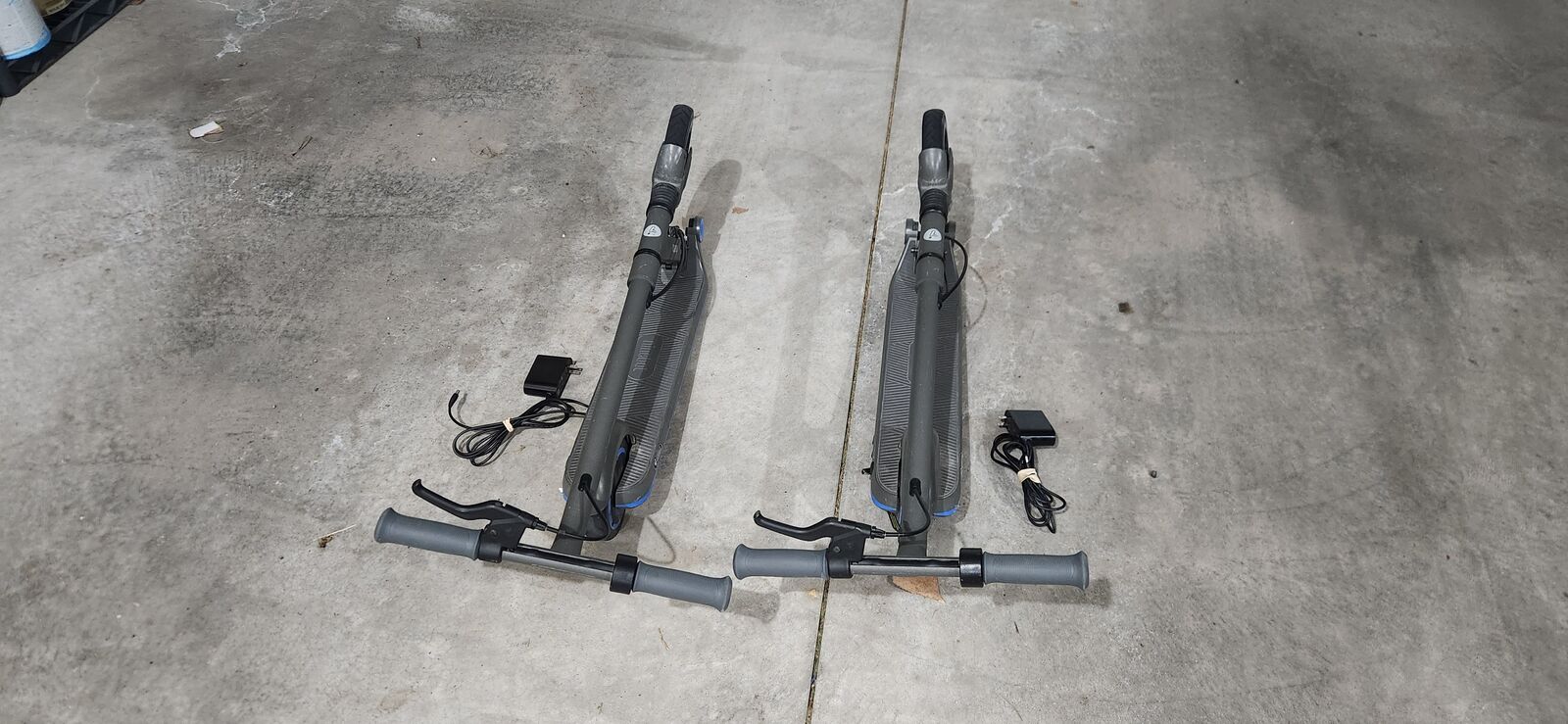 Two Segway Ninebot Electric Scooters