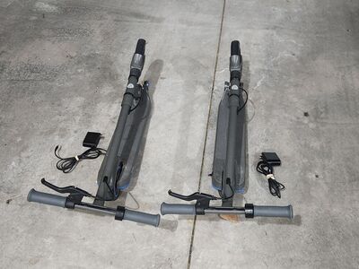 Two Segway Ninebot Electric Scooters