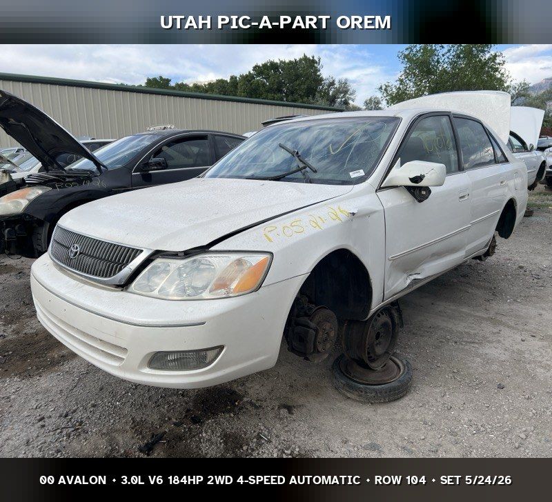2000 Toyota Avalon Parts - UTPAP Orem