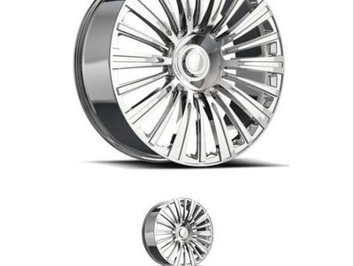 24” OE Revolution rims and tires