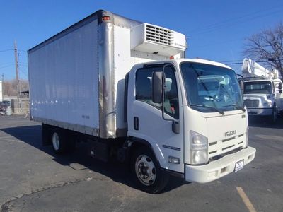 2015 ISUZU NPR Refrigerated Truck - Morgan Refrigerated Box Van, Automatic, Small deliveries.
