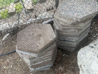 Hexagon Stepping Stones