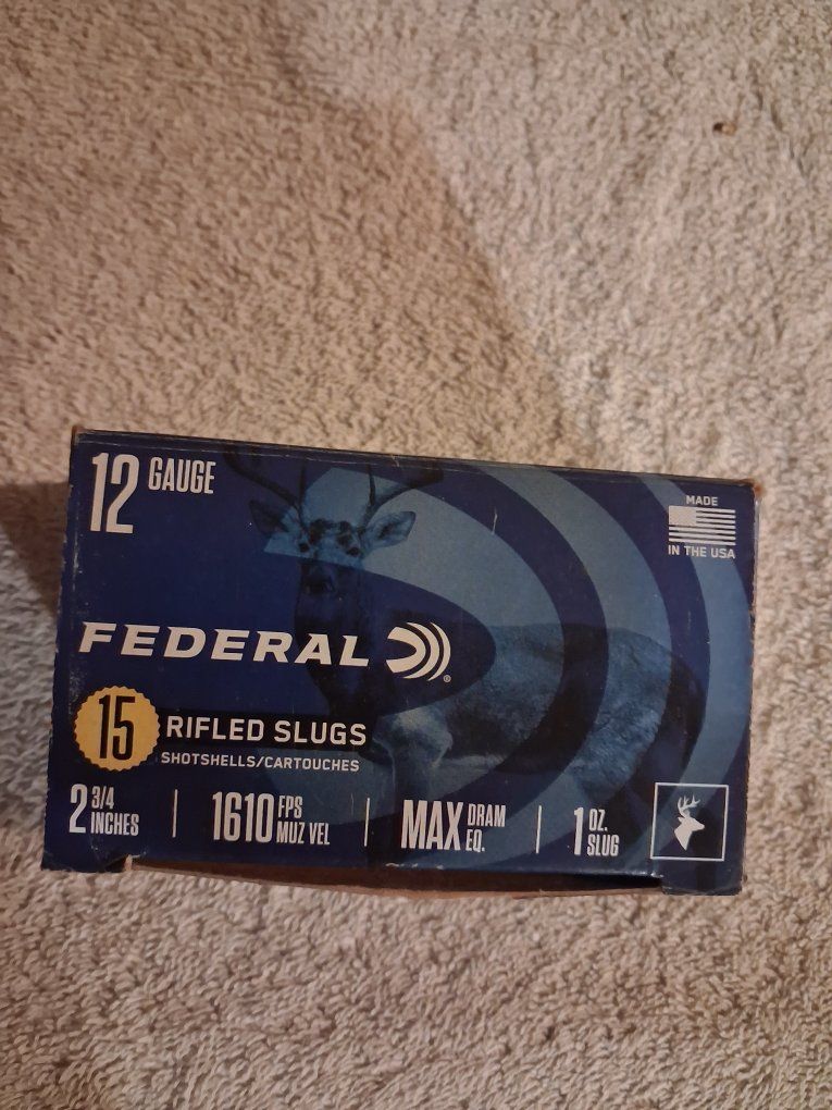 Federal 12 gauge power shock box of 15
