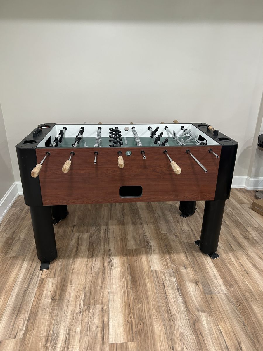 Brunswick Contender Series Foosball Table with Built-In Cup Holders
