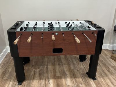 Brunswick Contender Series Foosball Table with Built-In Cup Holders