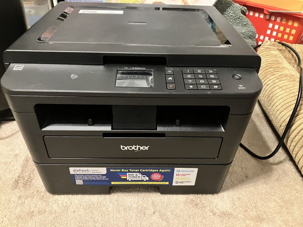 Brother HL-L2395DW Laser Printer-Monochromatic