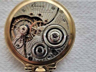 I’m Selling a Nice Vintage 16 Size, 19 Jewel Illinois Bunn Pocket Watch