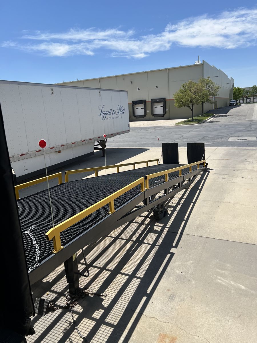 Steel 10 Ton Portable yard ramp