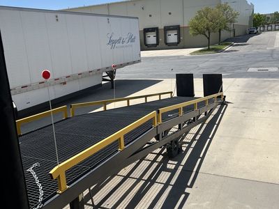Steel 10 Ton Portable yard ramp