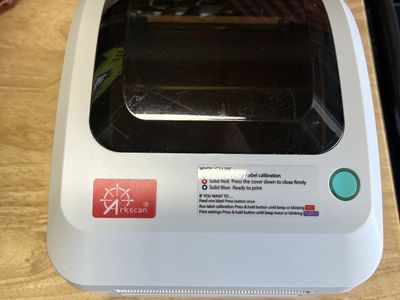 Arkscan AS1035 Direct Thermal Label Printer USB/Ethernet w/ Cables & Labels