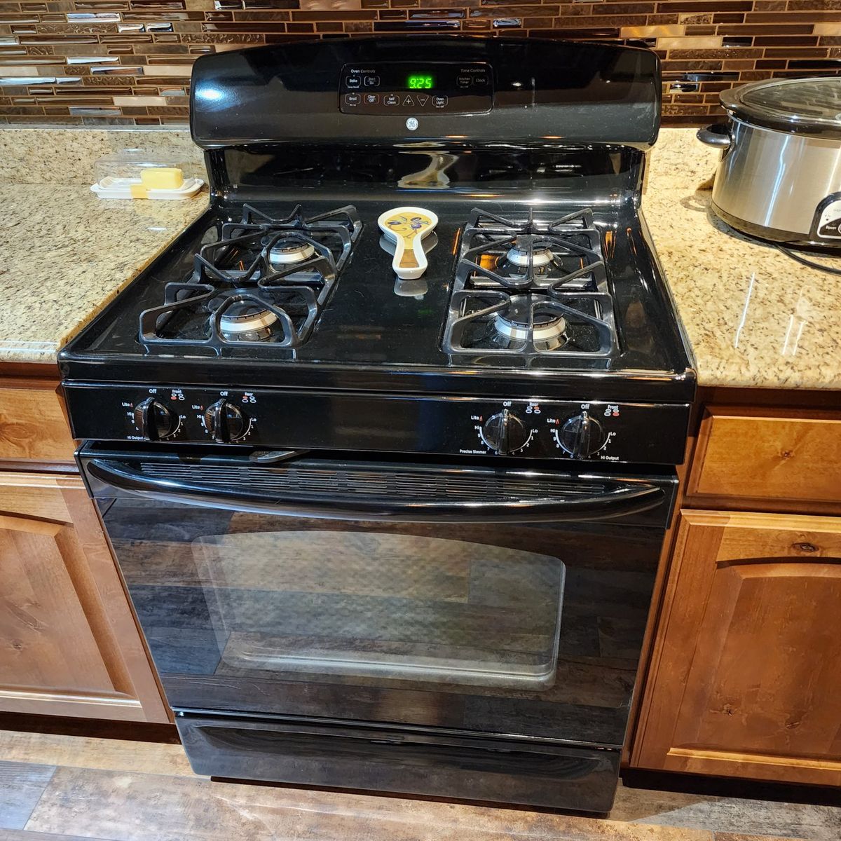 GE gas range