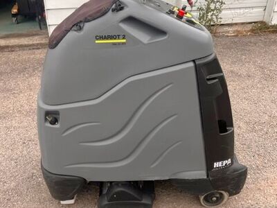 Chariot2 iVac 24 Battery ATV Ride On Vacuum! Commercial