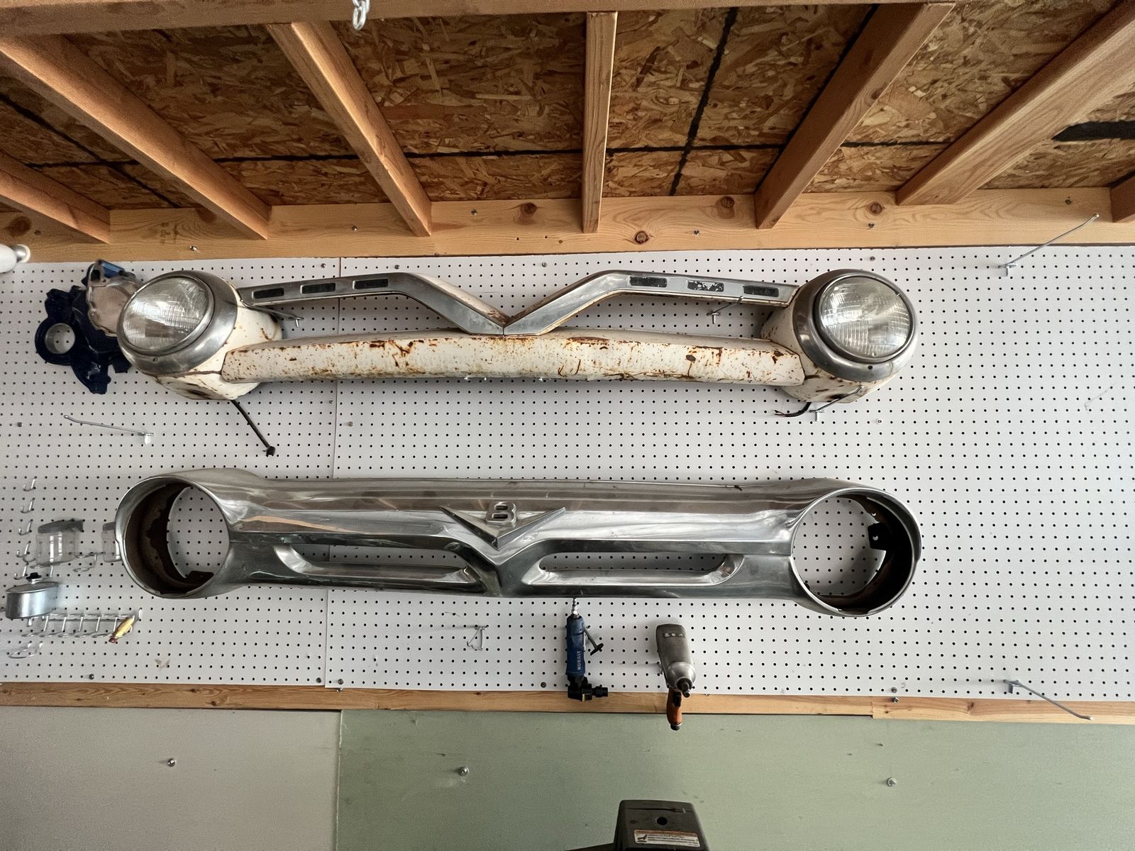 55 56 Ford F100 grill