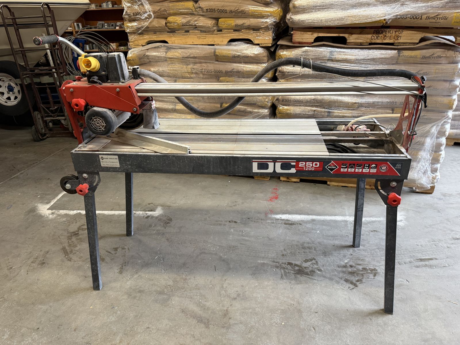 Rubi DC 250-1200 tile Wet Saw for sale