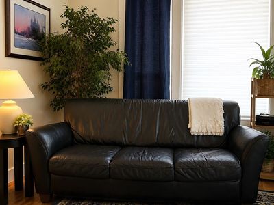 Natuzzi Italian Leather Sofa – Great Condition