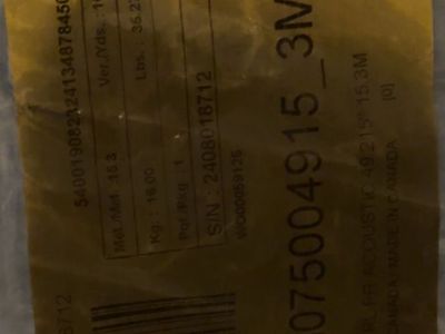 Acoustic Insulation Rolls - New, Unused