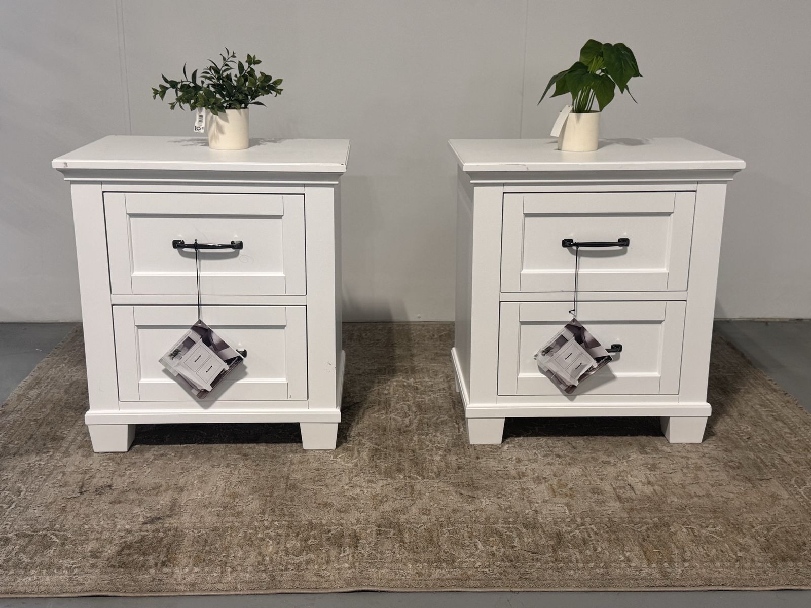 Costco Rose Nightstand Set w/ Power + USB