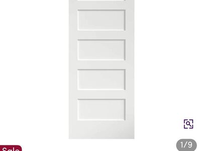 Shaker StYle 5 Panel Door Slab