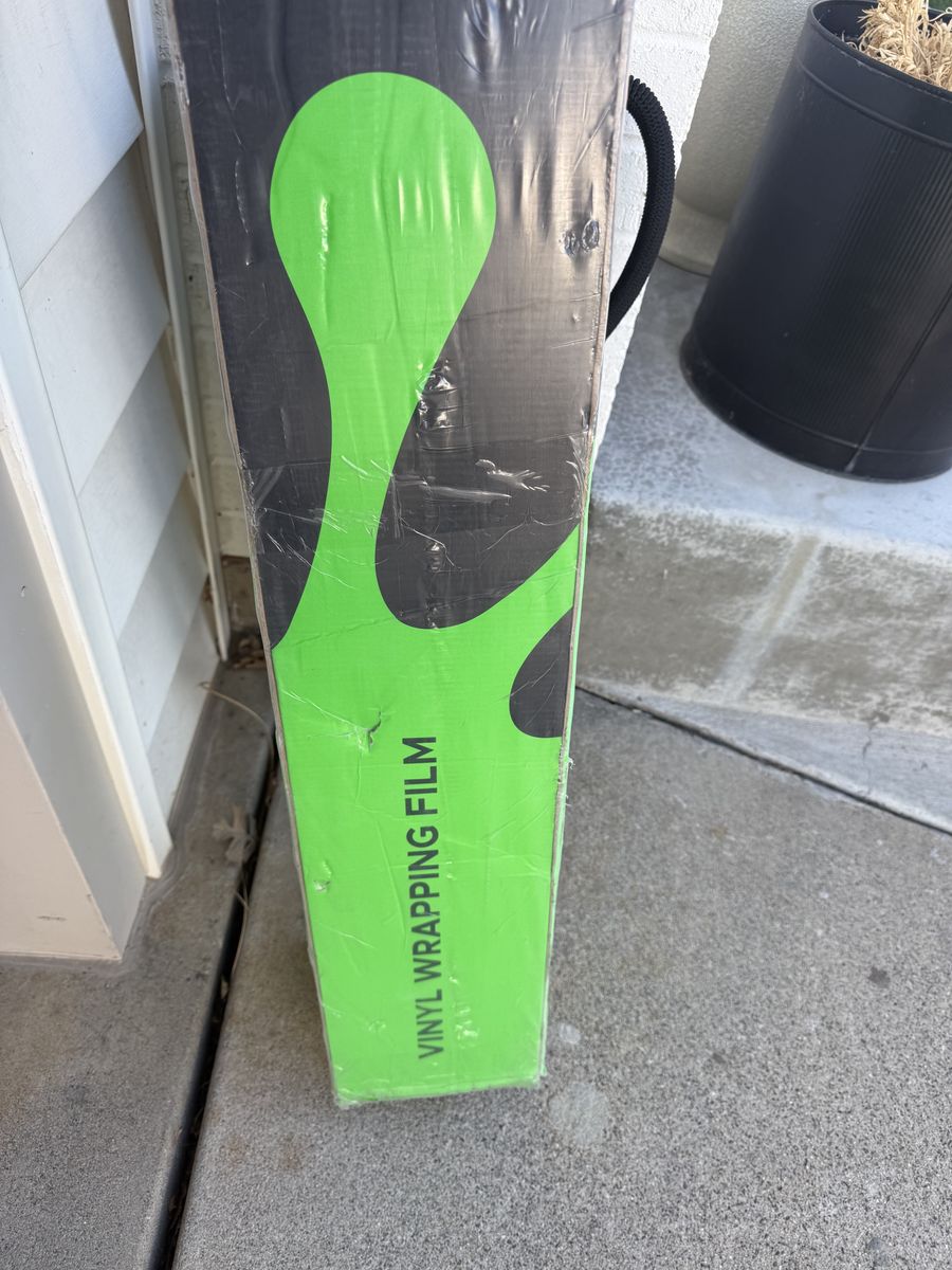 New Vinyl Frog Black Vehicle Wrap 5ft X 59ft