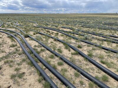 4" POLY PIPE FOR SALE