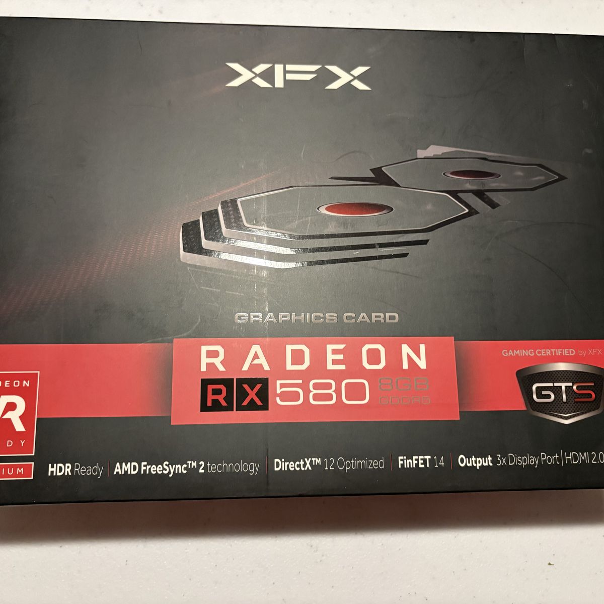 XFX GTS XXX Radeon RX 580 8 GB Video Card
