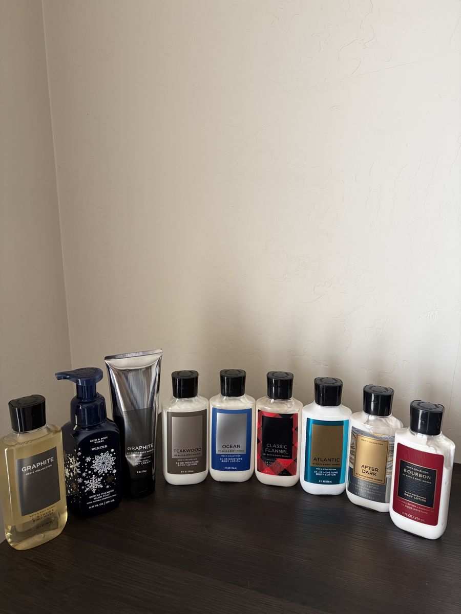 Men's Lotion / Body Wash / Hand Soap