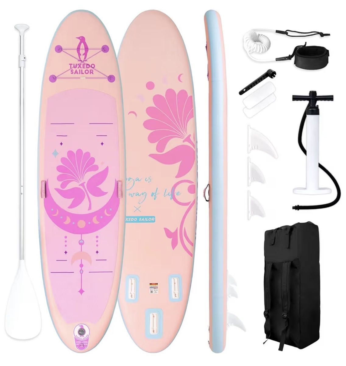 Brand New Stand Up Paddle Board Inflatable Bundle Pack