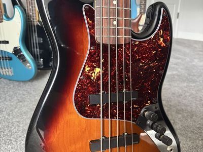 Fender Standard Jazz Bass V with EMG Pickups and Preamp