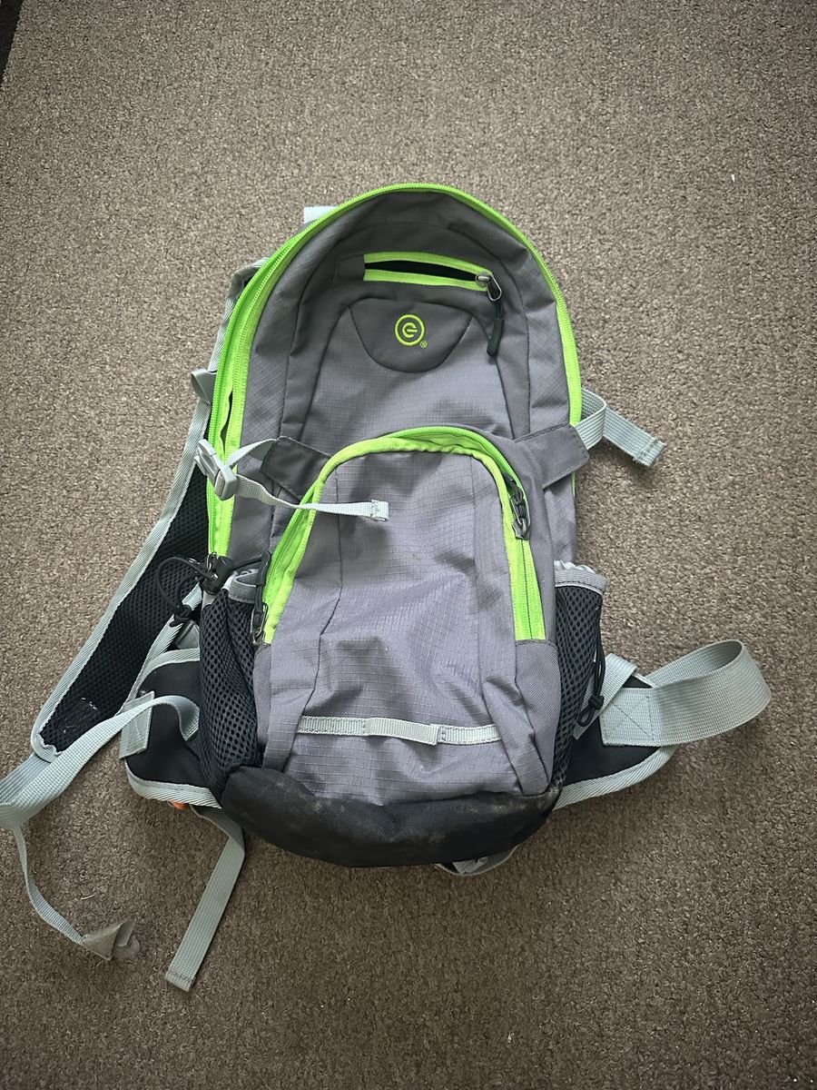Gerry Gray/Green Small Hiking Backpack Outdoor Daypack