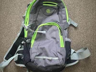 Gerry Gray/Green Small Hiking Backpack Outdoor Daypack