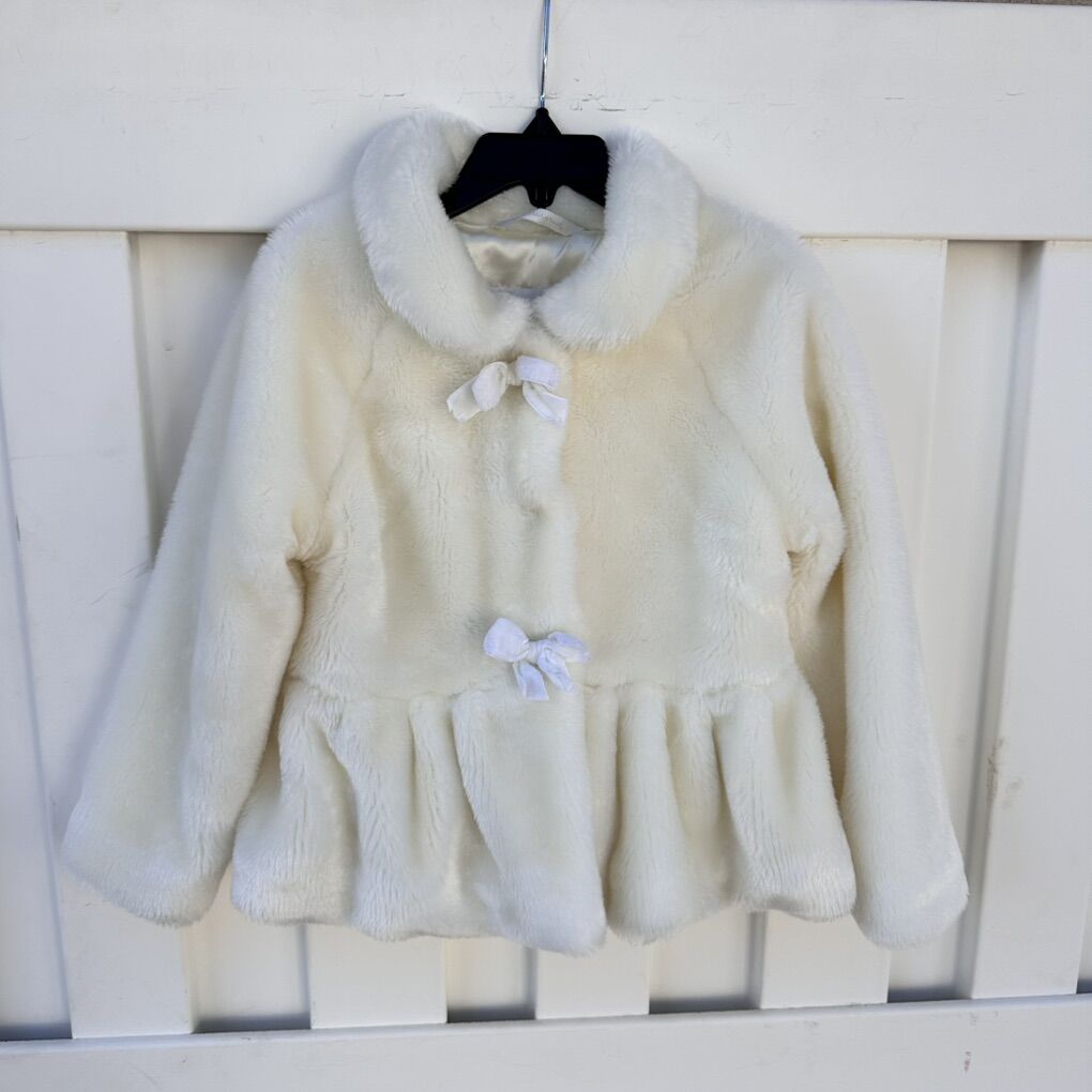 Girls Faux Fur Coat