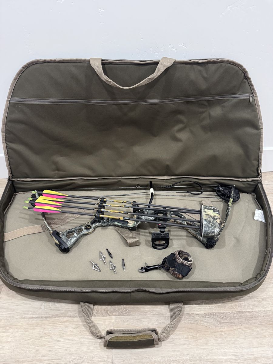 Kids browning bow setup
