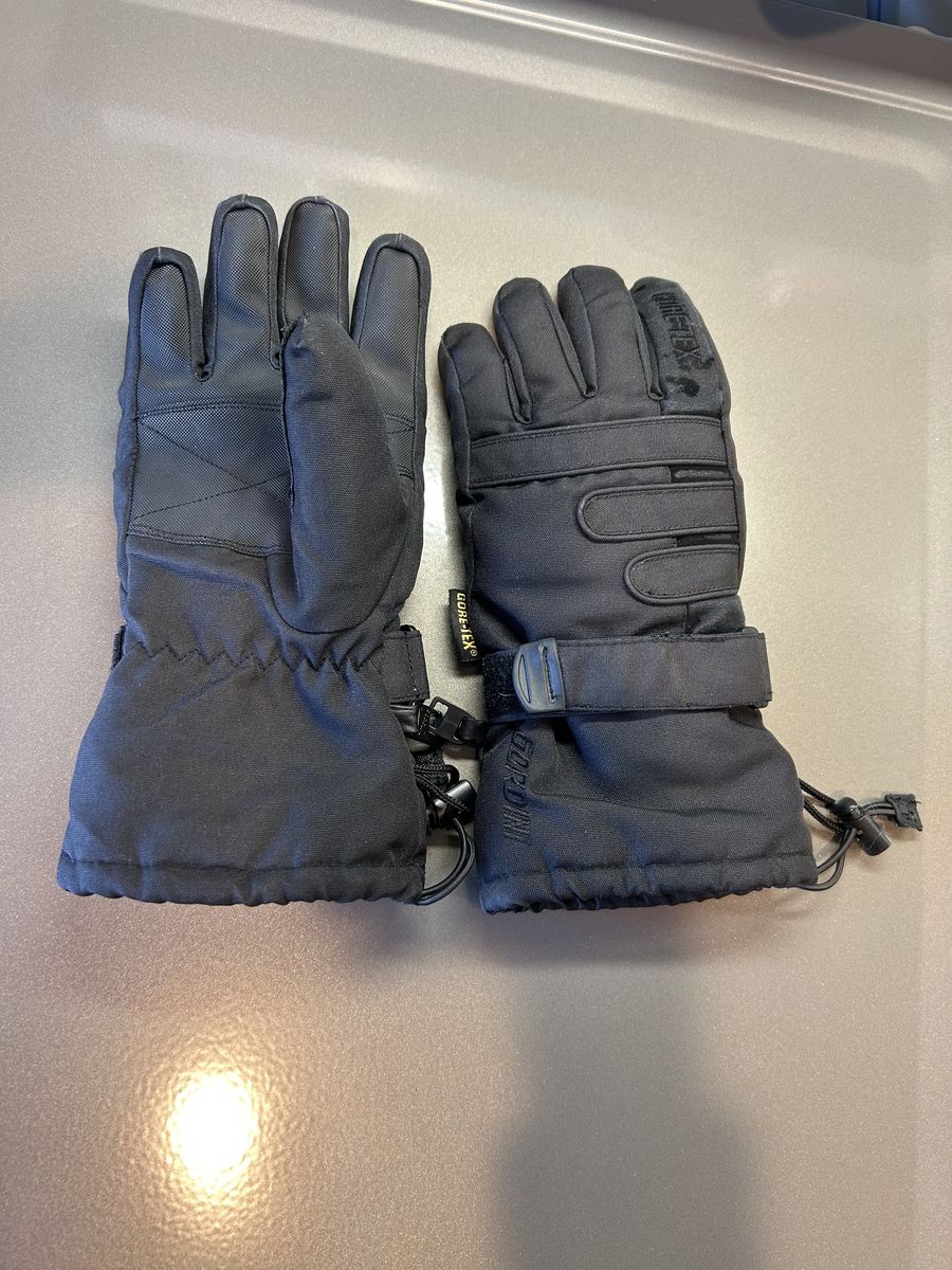 Gordini Black Youth Large Ski Snowboard Gloves