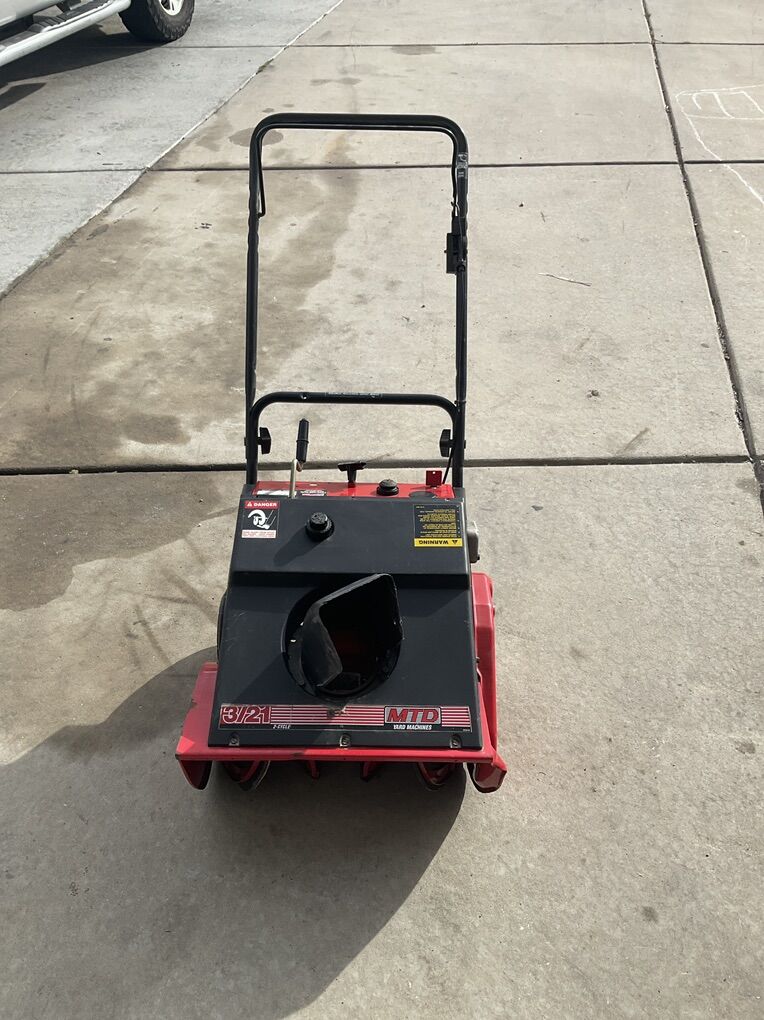 Mtd 2 Stroke Snowblower