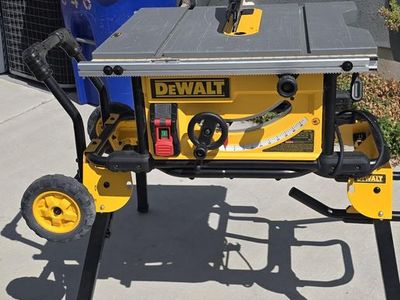 Dewalt Table Saw With Rolling Stand