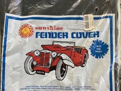 New Heavy Duty Vinyl Fender Cover