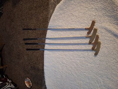 Four Acushnet Bullseye Putters