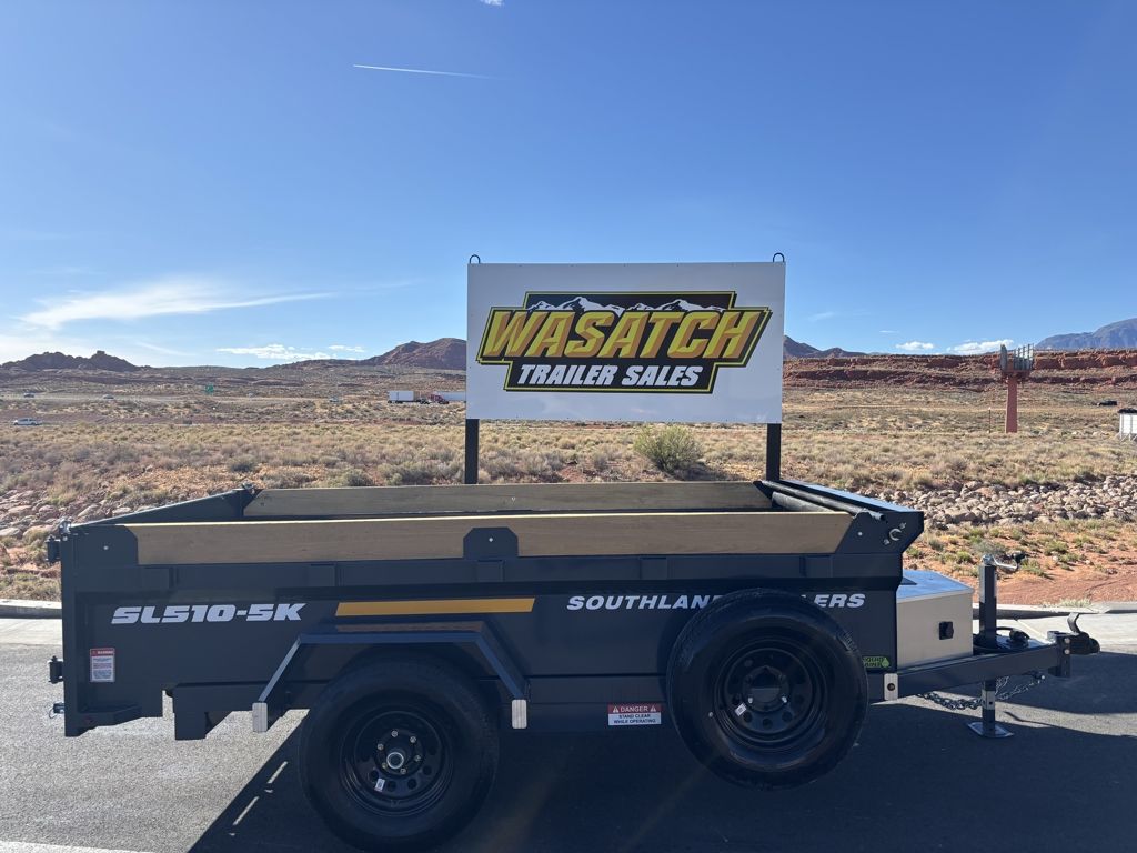 2026 Southland Trailers Charcoal 5X10 Dump 5K Sing